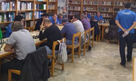 Quinta jornada de la liga Andaluza de Ajedrez. Chaturanga Arriate vs Balcón de Europa “A”