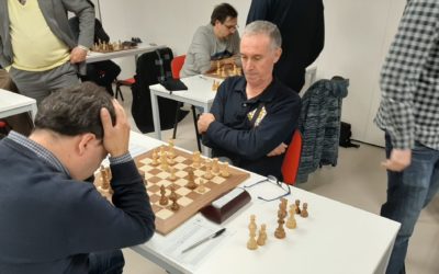 Sexta jornada de la liga Andaluza de Ajedrez. Capakhine La Zubia VS Chaturanga Arriate.
