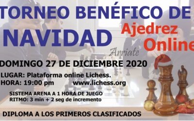 Torneo Benéfico de Ajedrez Online de Navidad
