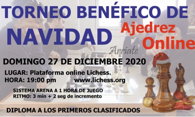 Torneo Benéfico de Ajedrez Online de Navidad