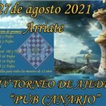 XXIV TORNEO DE AJEDREZ PUB CANARIO DE ARRIATE 2021