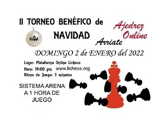 II Torneo Benéfico de Navidad de AJEDREZ ONLINE. Arriate
