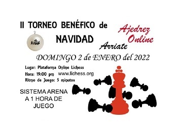 II Torneo Benéfico de Navidad de AJEDREZ ONLINE. Arriate